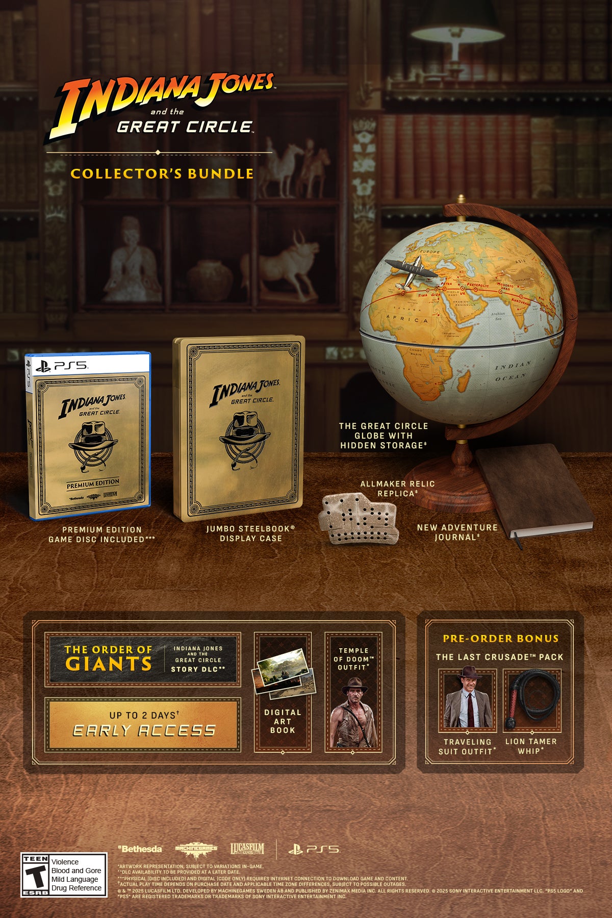 Indiana Jones And The Great Circle - Collectors Edition Ps5
