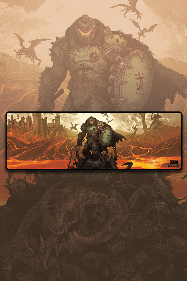 Doom: The Dark Ages Slayer's Triumph Oversized Mousepad
