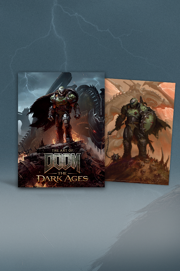 The Art Of Doom: The Dark Ages Hardcover (Bethesda Gear Exclusive Edition)