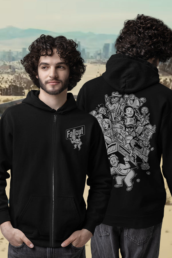 Fallout Series 1 Year In The Wasteland Hoodie