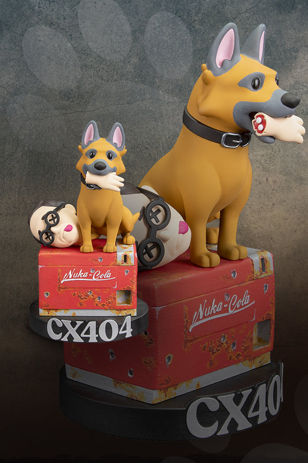 Fallout Series Cx404 & Wilzig Vinyl Figure By Dark Horse