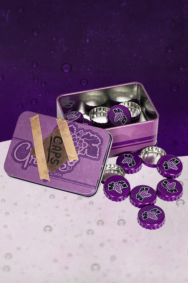 Fallout Bottle Cap Series: Nuka Grape With Collectible Tin