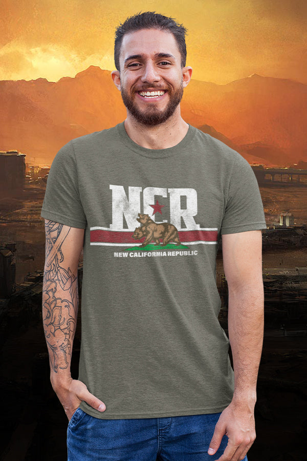 Fallout New Ca Republic Tee (Military Green)