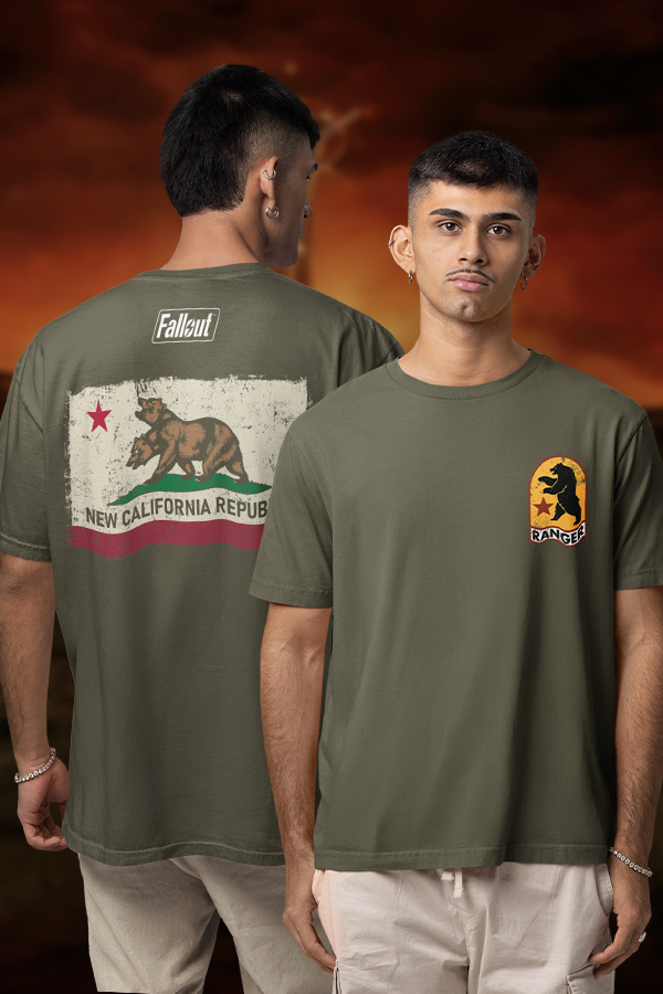 Fallout Ncr Ranger Badge Tee