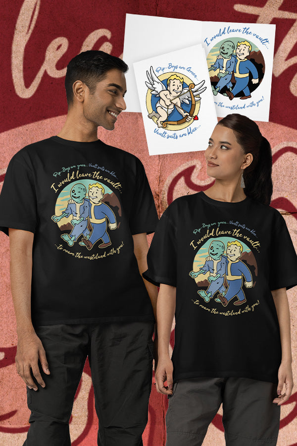 Fallout Wasteland Valentine Tee (Gwp Card)