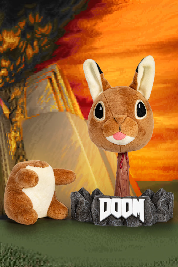 Doom Daisy Plush With Base And Pike